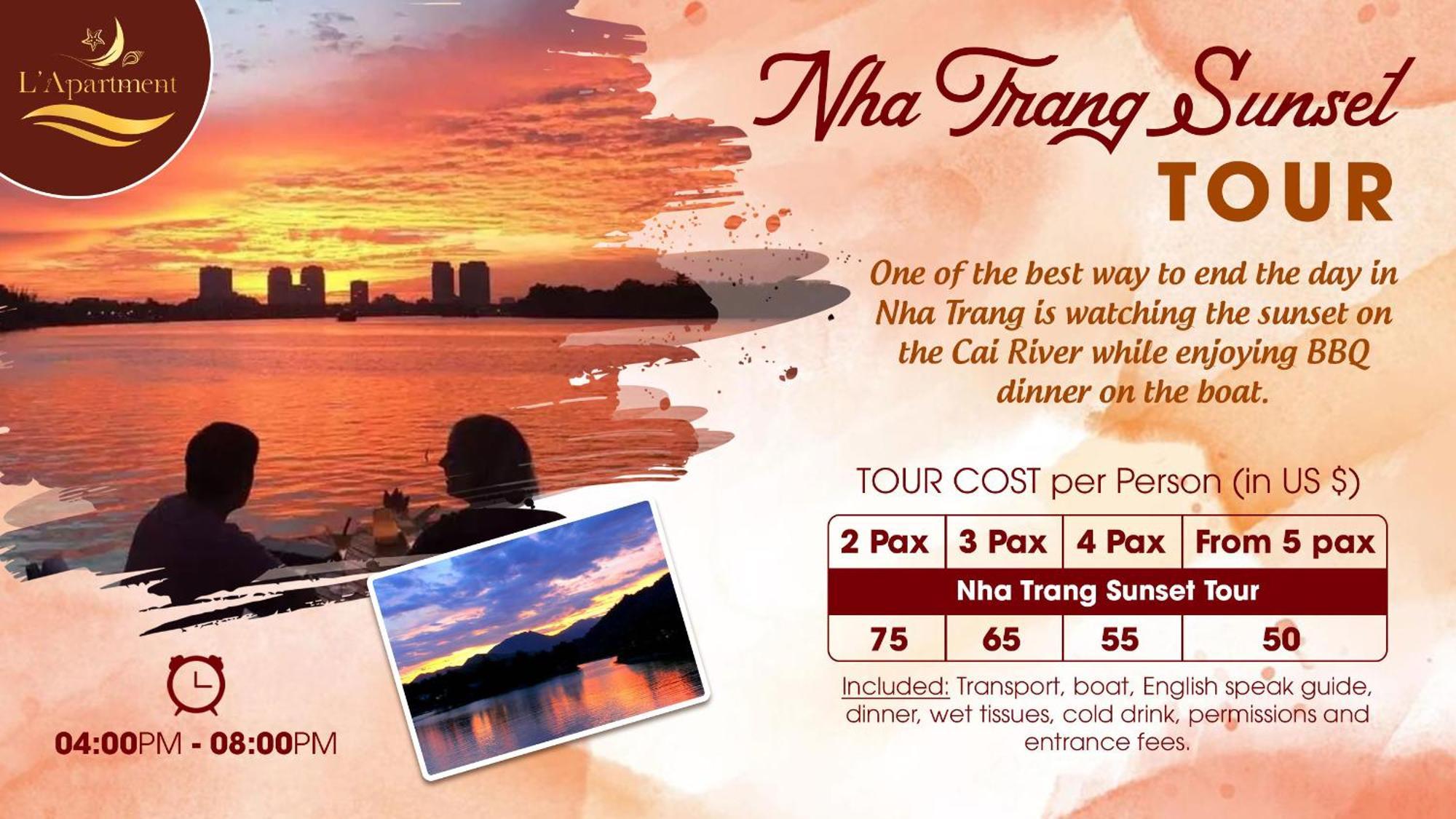 L'Apartment And Signature Nha Trang Tours - Muong Thanh Luxury Khanh Hoa Eksteriør bilde