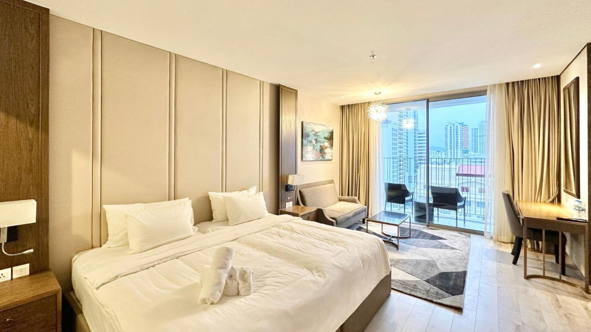 L'Apartment And Signature Nha Trang Tours - Muong Thanh Luxury Khanh Hoa Rom bilde